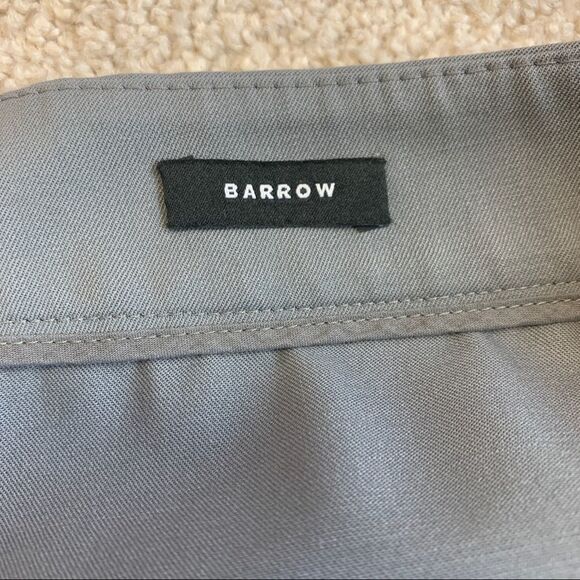 Lafayette 148 New York NWOT Gray Barrow straight Leg trousers Sz 4 - Picture 7 of 14